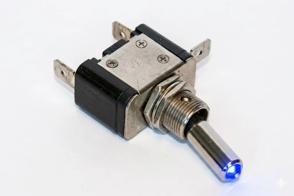 Led Illuminated Toggle Switch On/Off 3