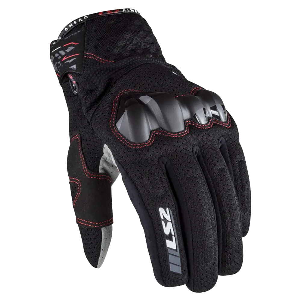 Ls2 Chaki Summer Glove (Black) 1