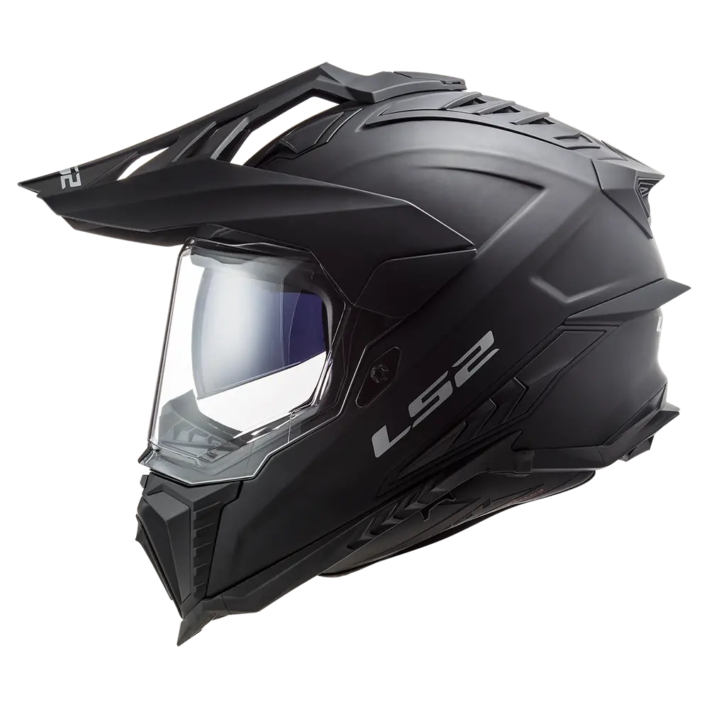Ls2 Mx701 Explorer Helmet (Matt Black) 1