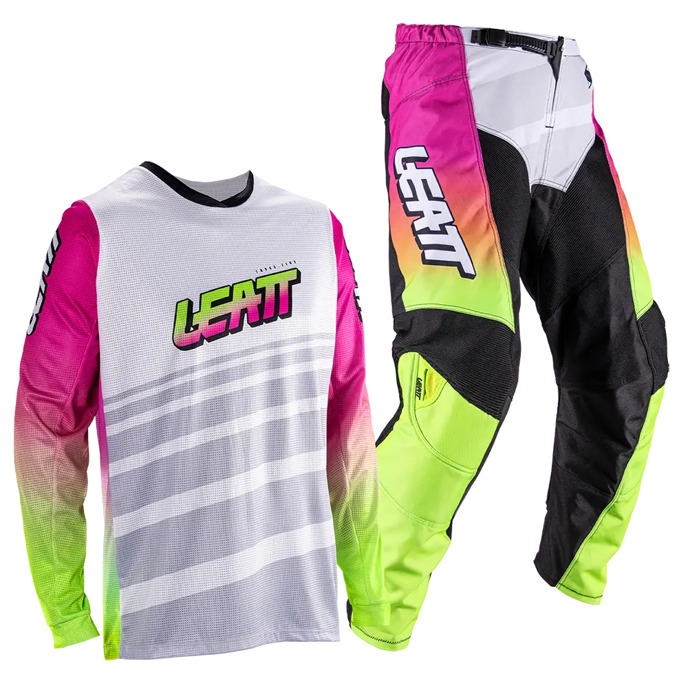 Leatt Ride 3.5 Combo (Retro Pink V26) 1