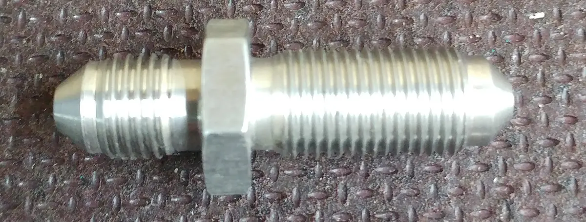 M10 X 1 Bulkhead To -3 Brake Fitting 1