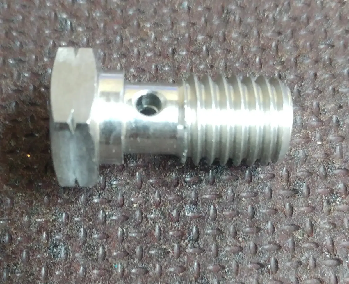 M10x1.5 Restricted Turbo Banjo Bolt 1