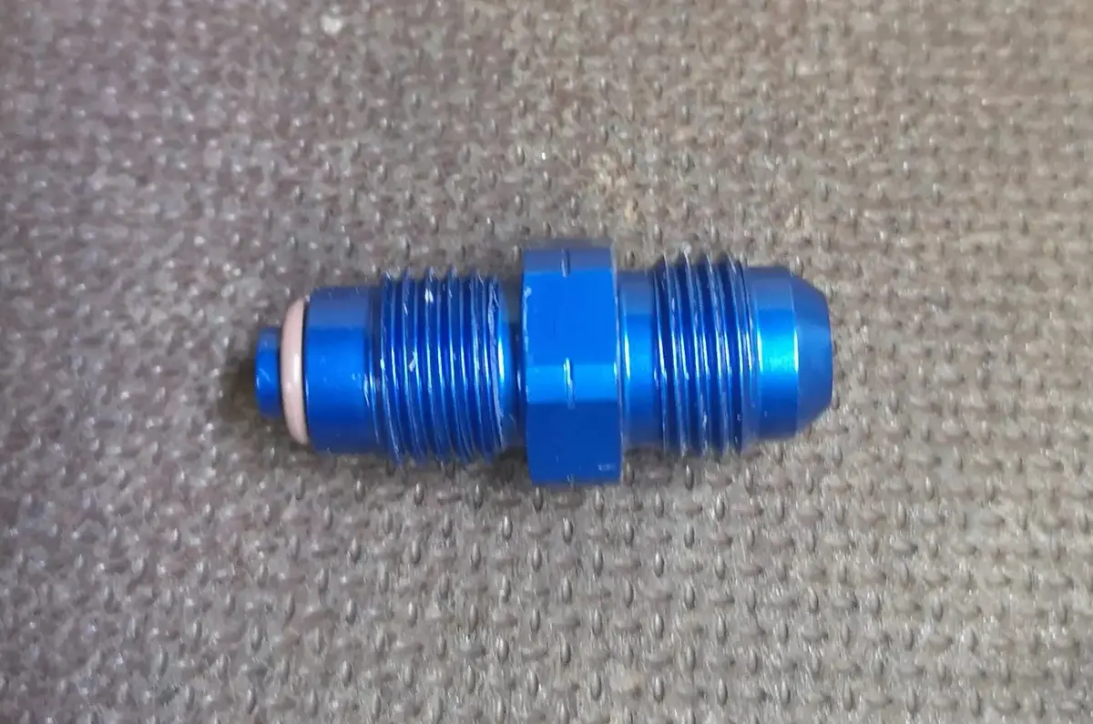 -6 To M14x1.5 Male With O-Ring Tip Aluminium Power Steering Adaptor 1