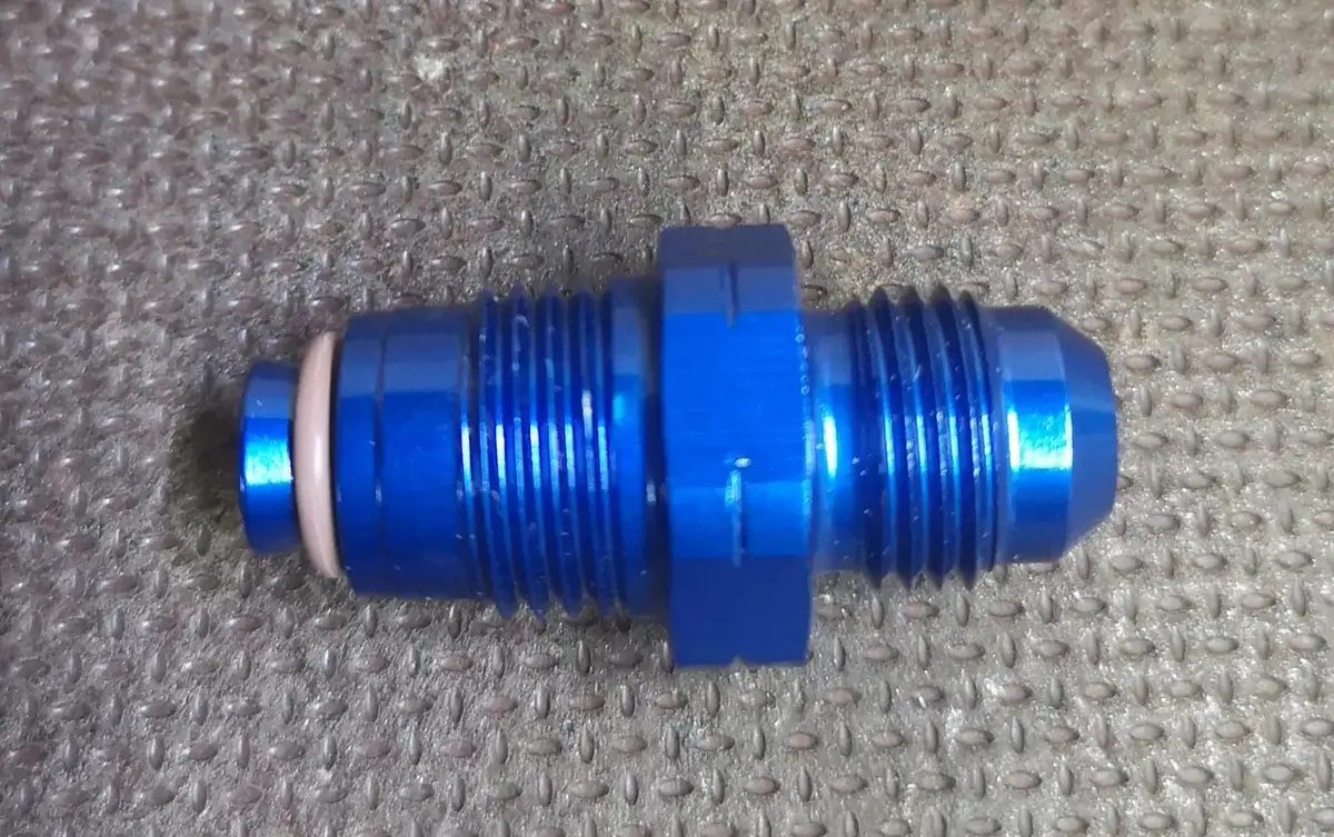 -6 To M16x1.5 Male With O-Ring Tip Aluminium Power Steering Adaptor 1