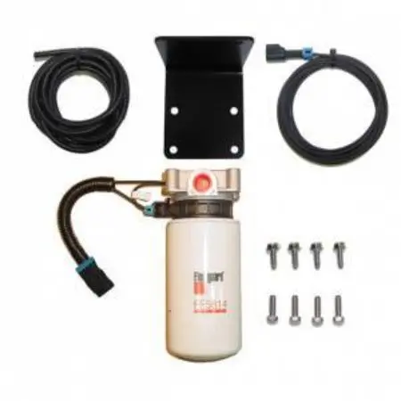 Glacier Diesel Power | Universal Inline Heated 3 Micron Ff5814 Fuel Filter Kit 1
