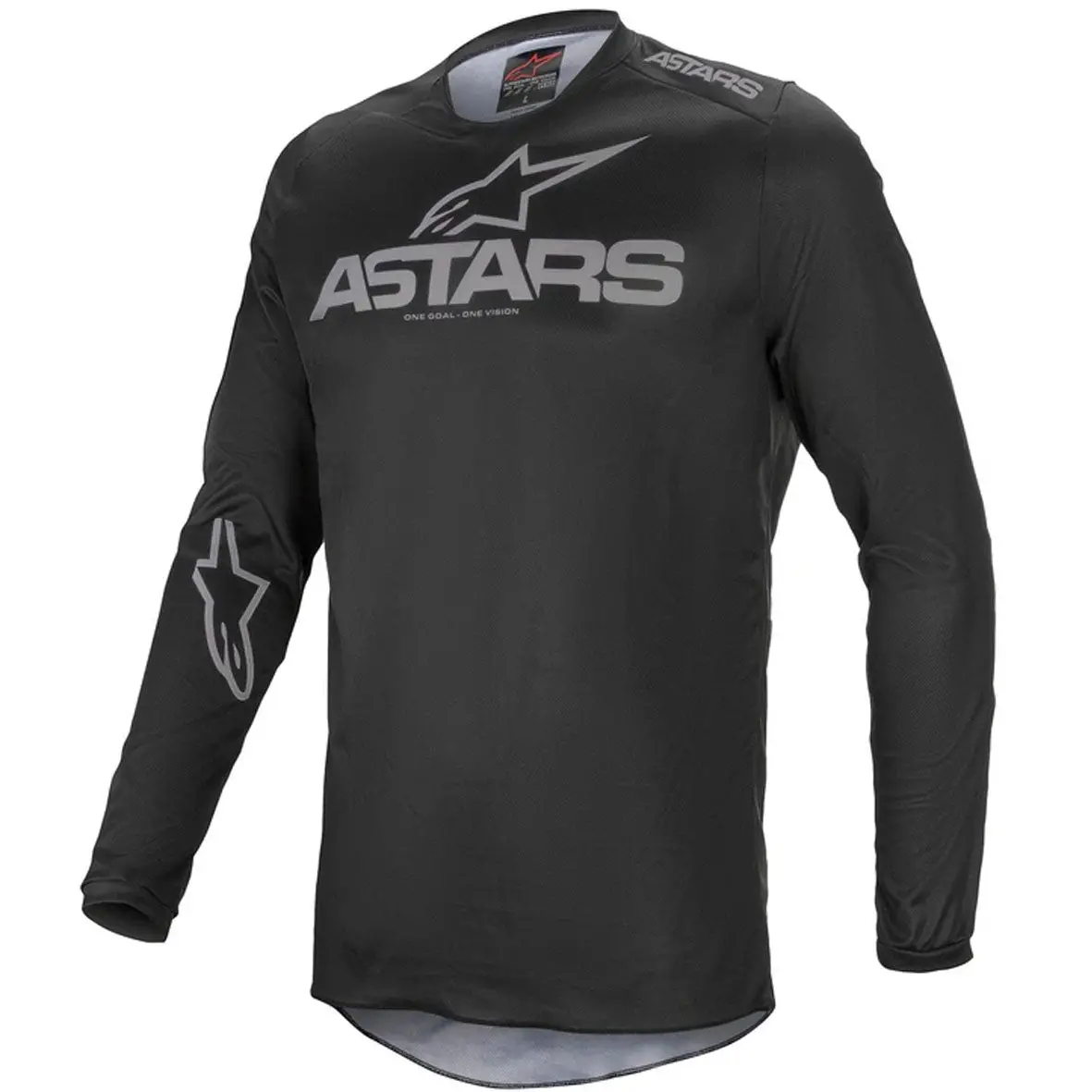 Alpinestars Fluid Graphite Jersey (Black/Dark Grey) 1