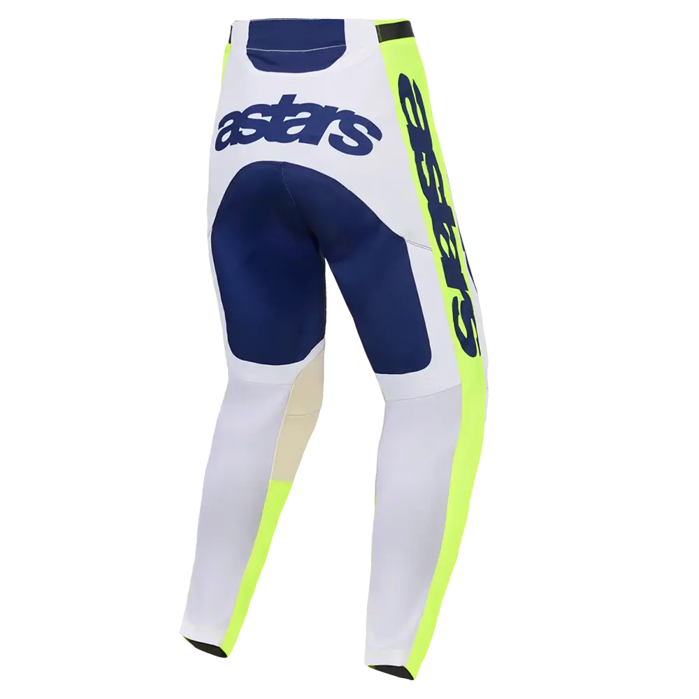 Alpinestars Racer Air Riway Pants (Light Gray/Flo Yellow/Blue) 2