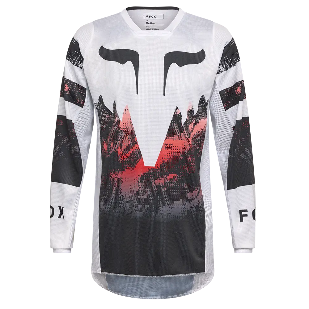 Fox 180 Kairos Jersey (White Flo Red) 1