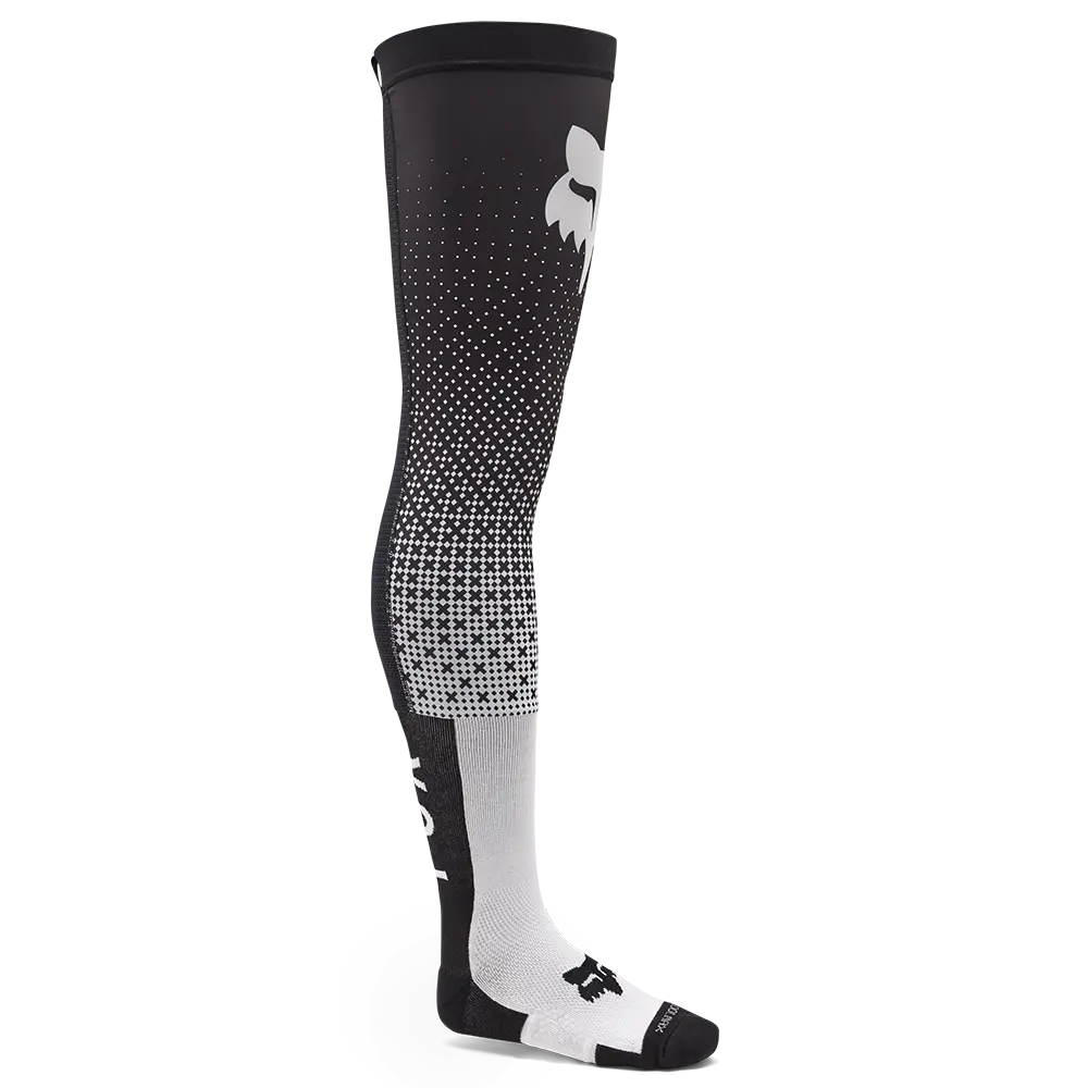 Fox Flexair Fracture Knee Brace Socks (White Black) 1