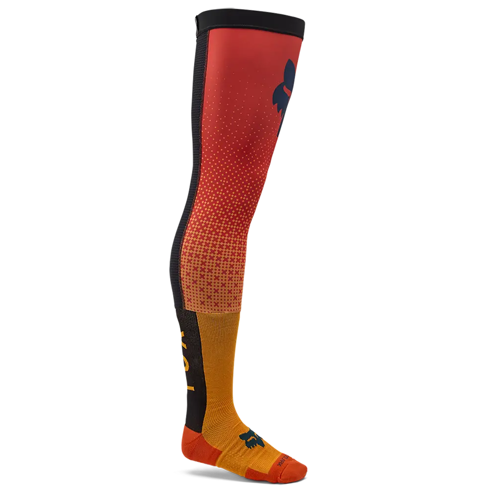Fox Flexair Fracture Knee Brace Socks (Tangerine) 1
