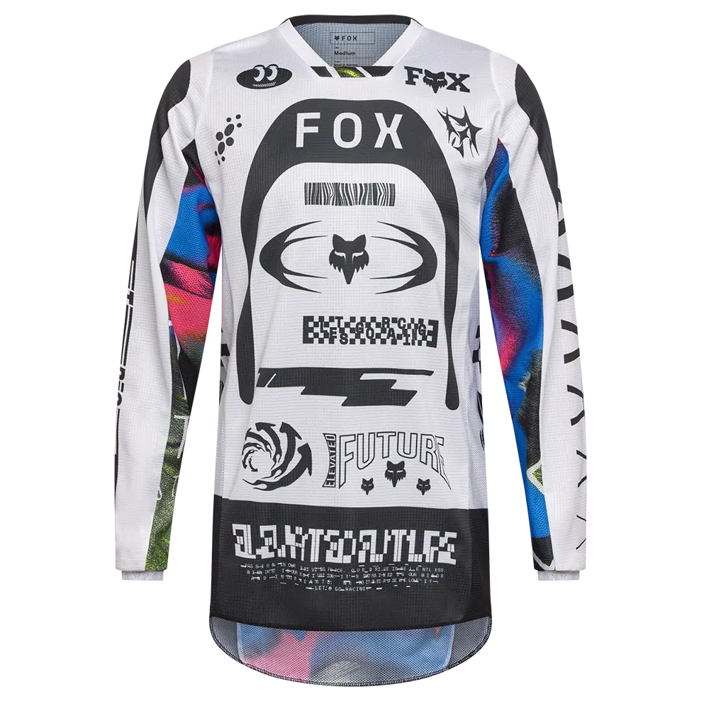 Fox 180 Image Cosmo Jersey (White Black) 1