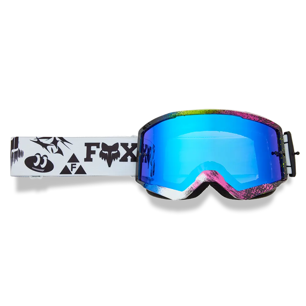 Fox Main Image Cosmo Goggles - Spark Mirror Lens (White Black) 1