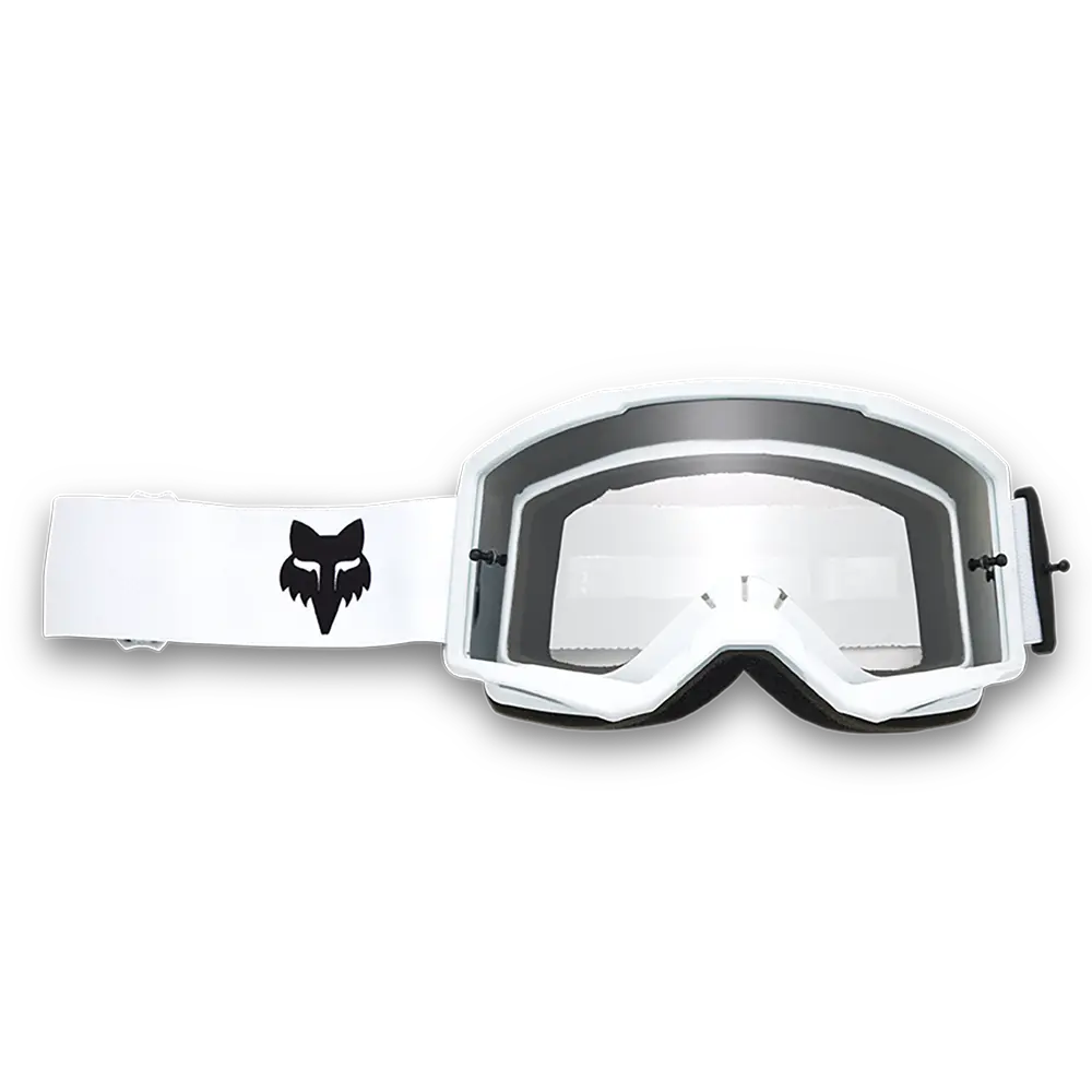 Fox Main Core Goggles - Clear Lens (White) 1