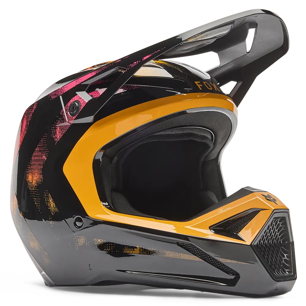Fox V1 Kairos Helmet - (Tangerine) 1