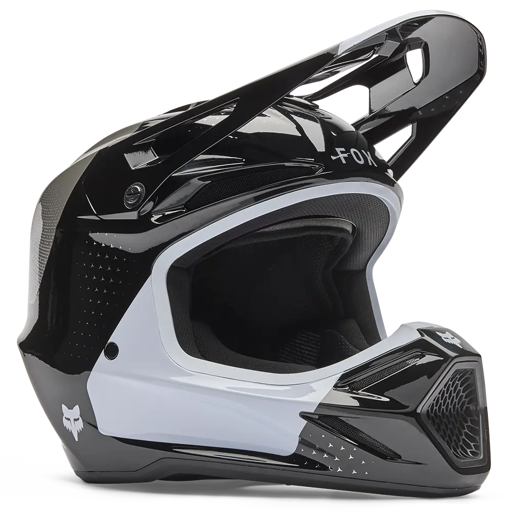 Fox V3 Tine Helmet - (Black) 1