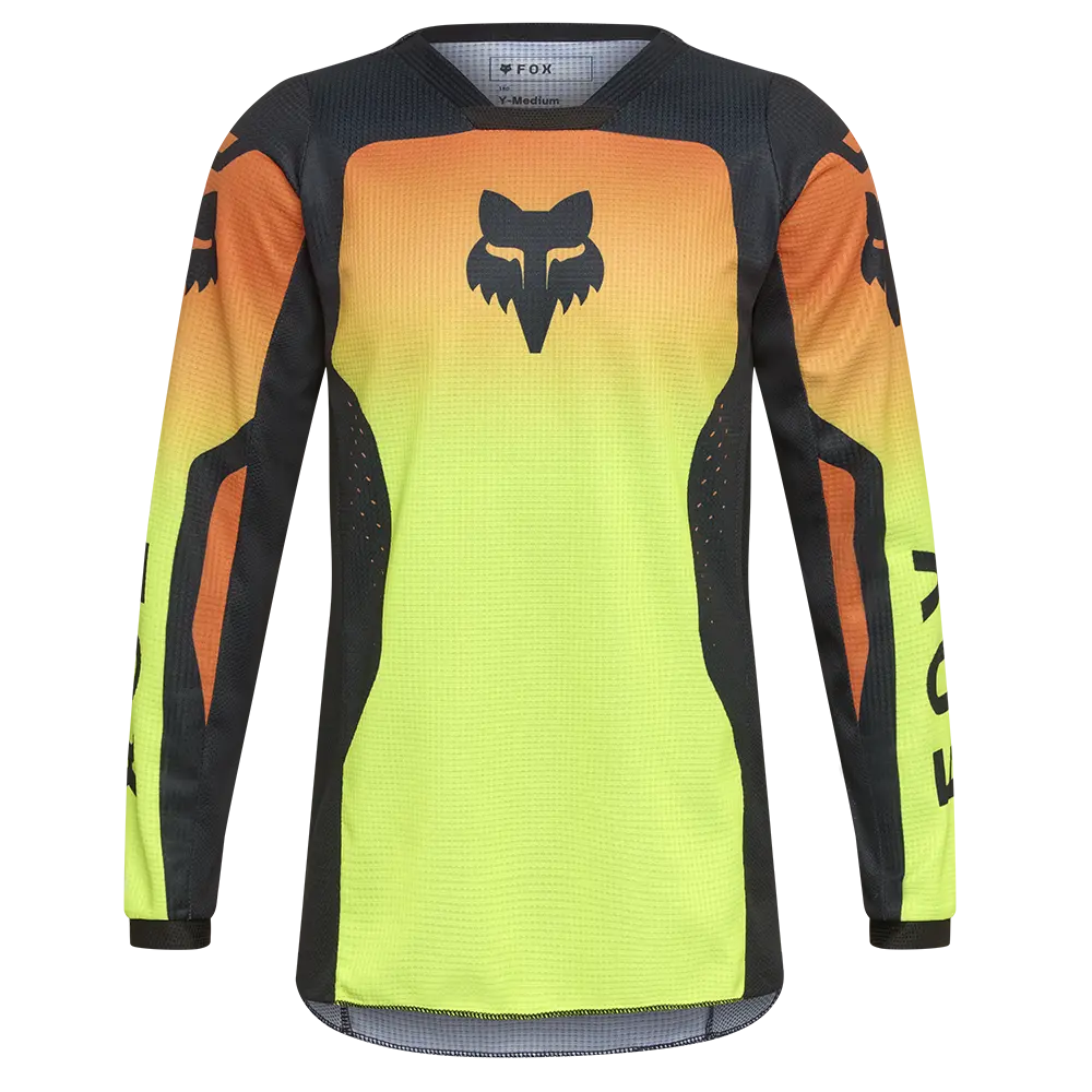Fox Youth 180 Shield Jersey (Flo Yellow) 1