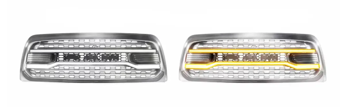 Morimoto | 2013-2018 Dodge Ram 2500 / 3500 Led Drl Grille (Chrome) 1