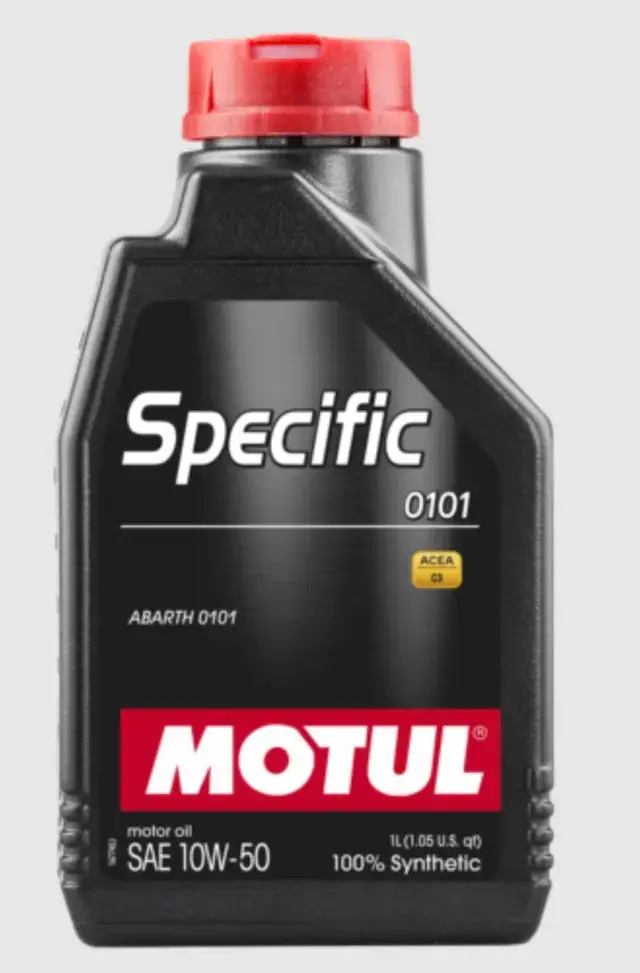 Abarth Motul Specific Engine Oil 0101 10W-50 1