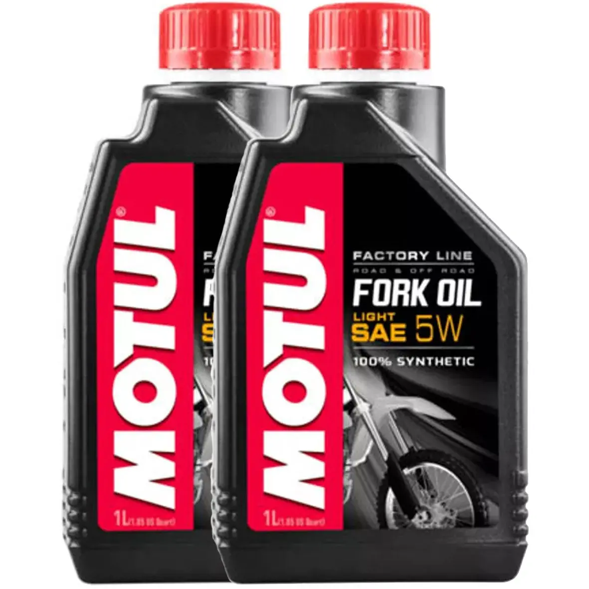 *Multi-Pack* 2X Motul Factory Line Fork Oil Light Sae 5W (1 Litre) 1