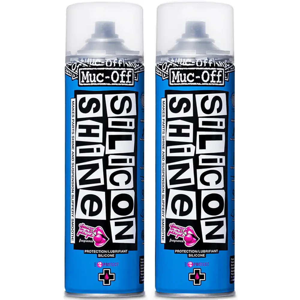 *Multi-Pack* 2X Muc-Off Silicon Shine - Fragranced (500Ml X 2) 1