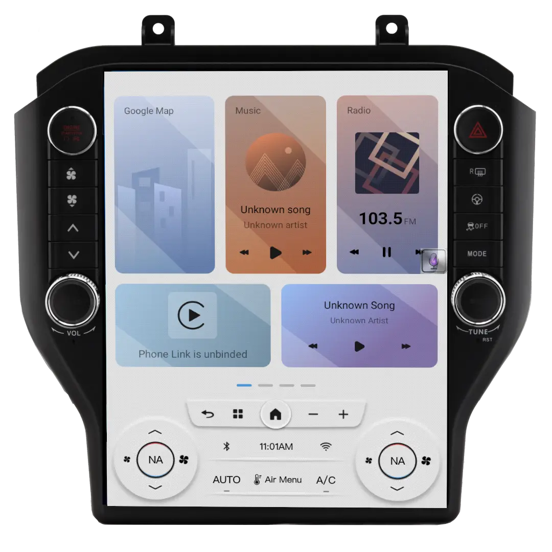 Linkswell | 2015-2023 Ford Mustang T-Style Lite Radio 1