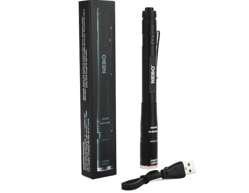 Nebo Rechargeable Pen Light Flashlight 360-Lumens 1