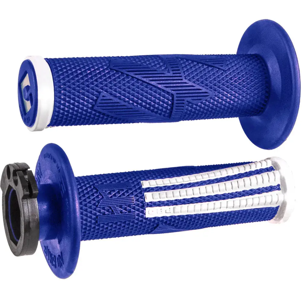 Odi Emig Pro V2 Lock-On Grips (Blue/White) 1