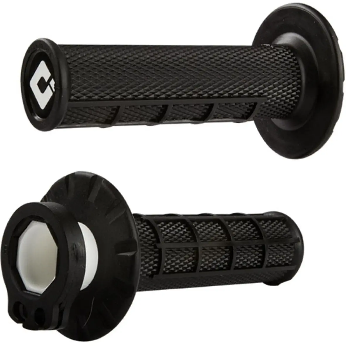 Odi V2 Lock On Half Waffle Grips (Black) 1