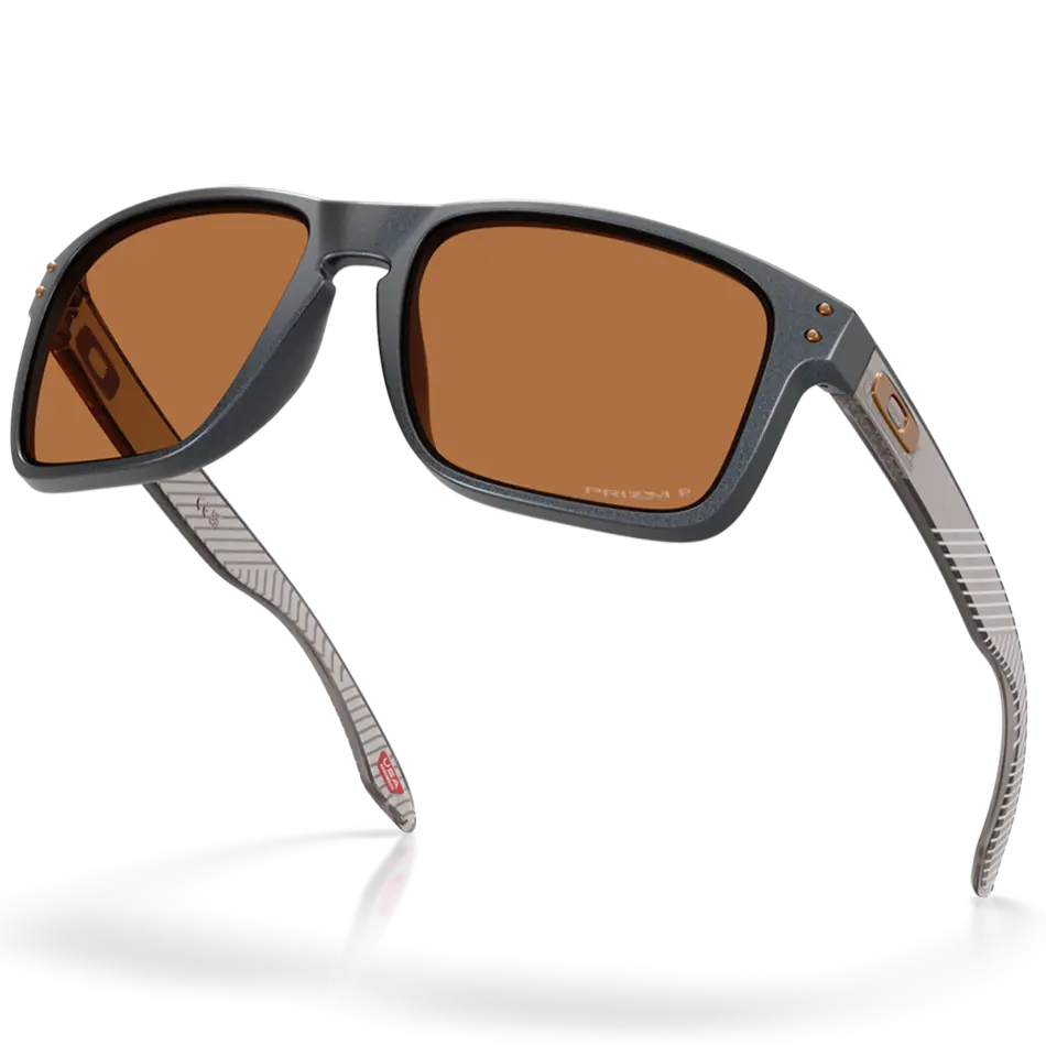 Oakley Holbrook Sunglasses - Prizm Bronze Polarized Lenses (Blue Steel) Xl 1