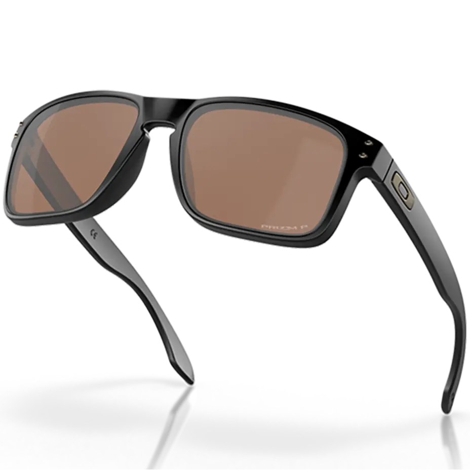 Oakley Holbrook Sunglasses - Prizm Tungsten Polarized Lenses (Matte Black Frame) 1