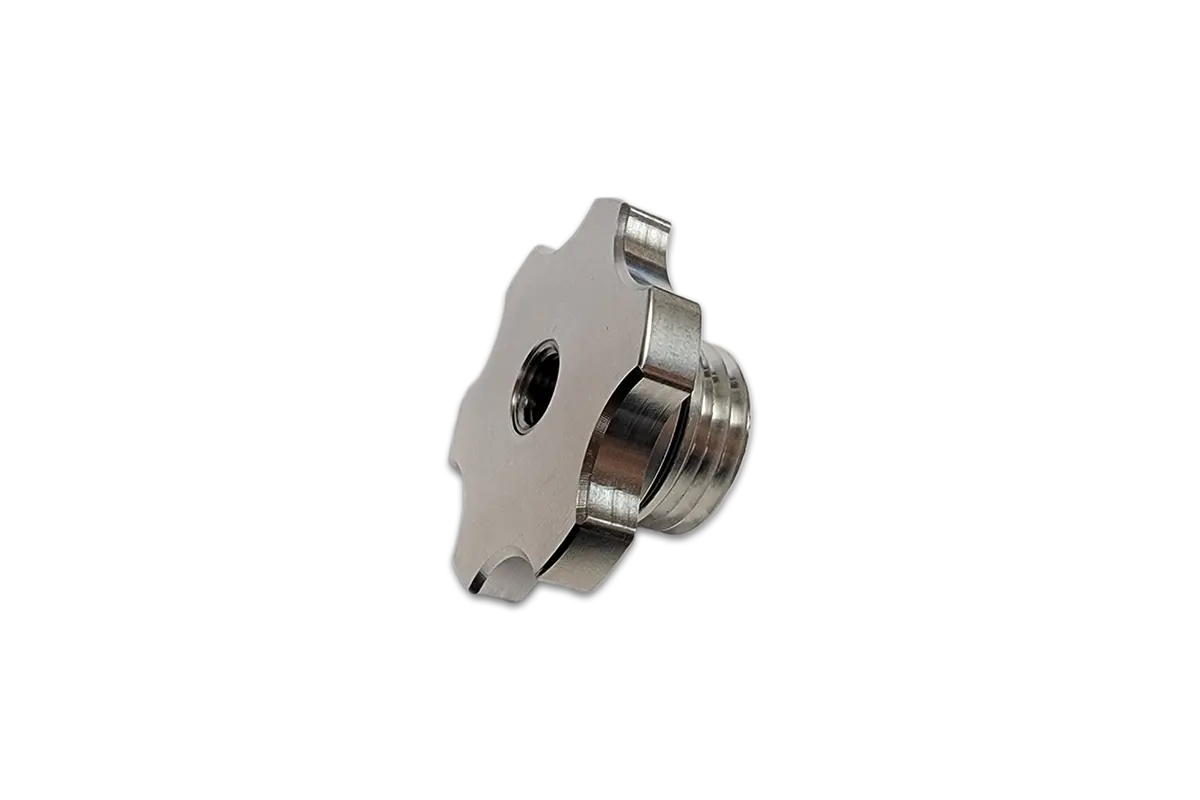 G&R Diesel | 2006-2023 Dodge Ram 5.9L / 6.7L Cummins Oil Fill Cap With 1/8 Inch Npt Return Port 1
