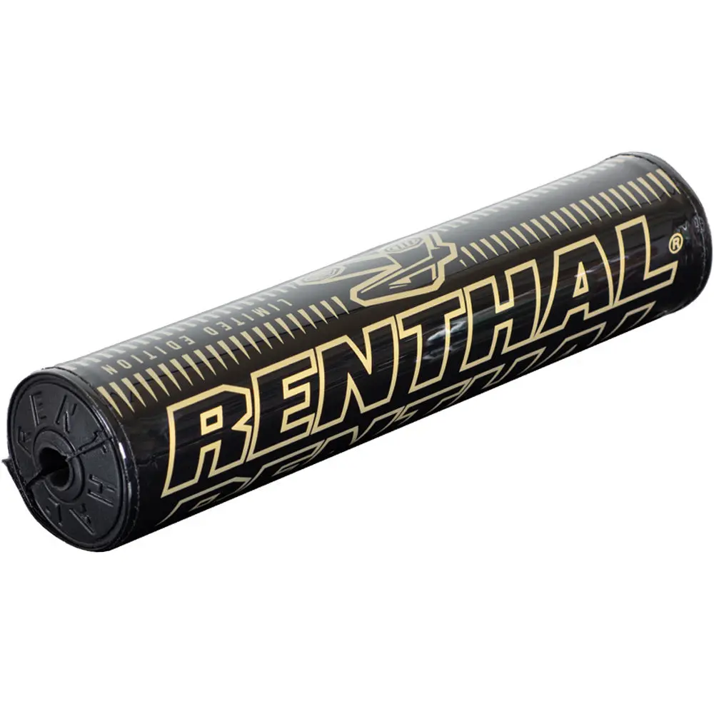 Renthal 10" Sx Bar Pad - Limited Edition (Black/Gold) 1