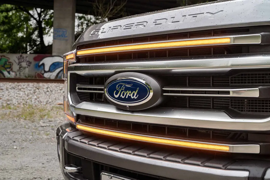 Morimoto | 2022-2022 Ford Super Duty Platinum Xbg Led Grille Inserts - Amber Led 1