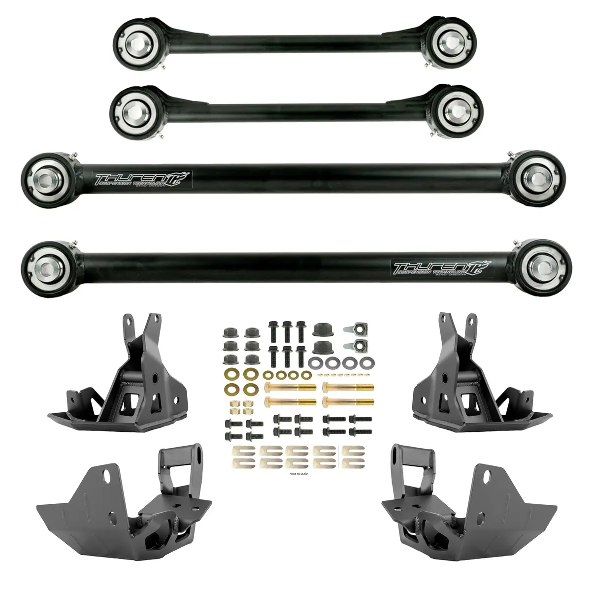 Thuren Fabrication | 2014+ Dodge Ram 2500 / Power Wagon Rear 4-Link Upgrade Kit 1