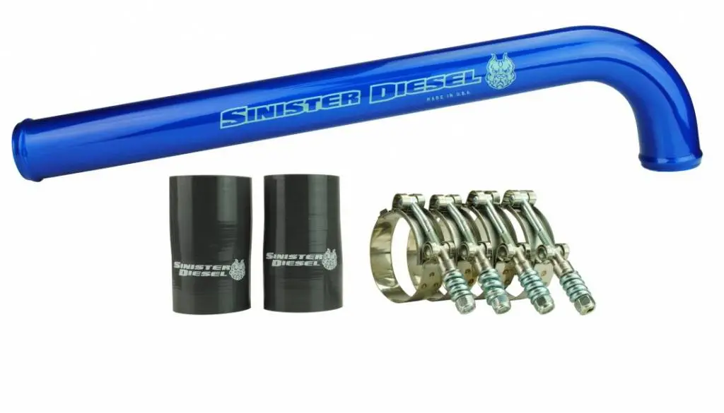 Sinister Diesel | 2019-2020 Dodge Ram 3500 High Output 6.7L Cummins Radiator Pipe 1