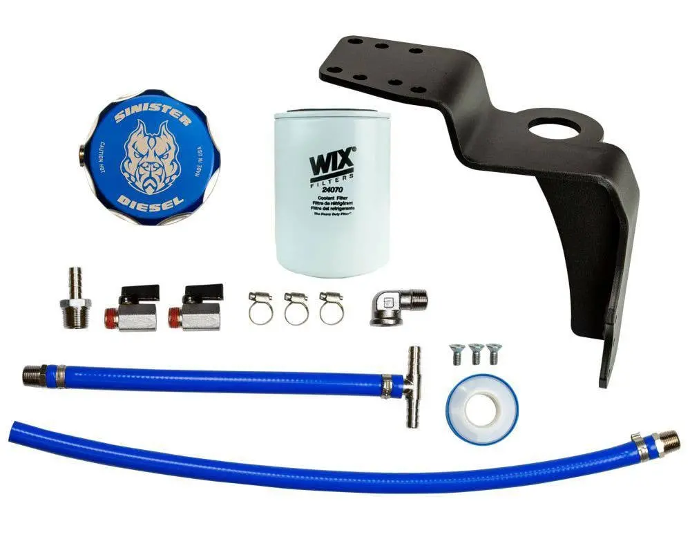 Sinister Diesel | 2019-2024 Dodge Ram 6.7L Cummins Coolant Filtration System 1