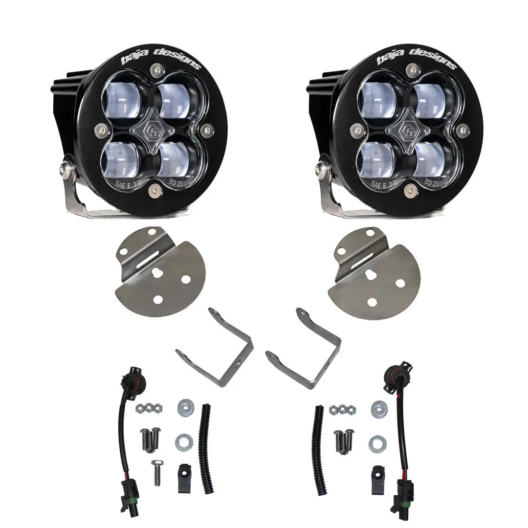 Baja Designs | 2015-2019 Gm Canyon / Colorado / Hd Sierra / Hd Silverado Clear Sae Fog Light Pocket Kit 1