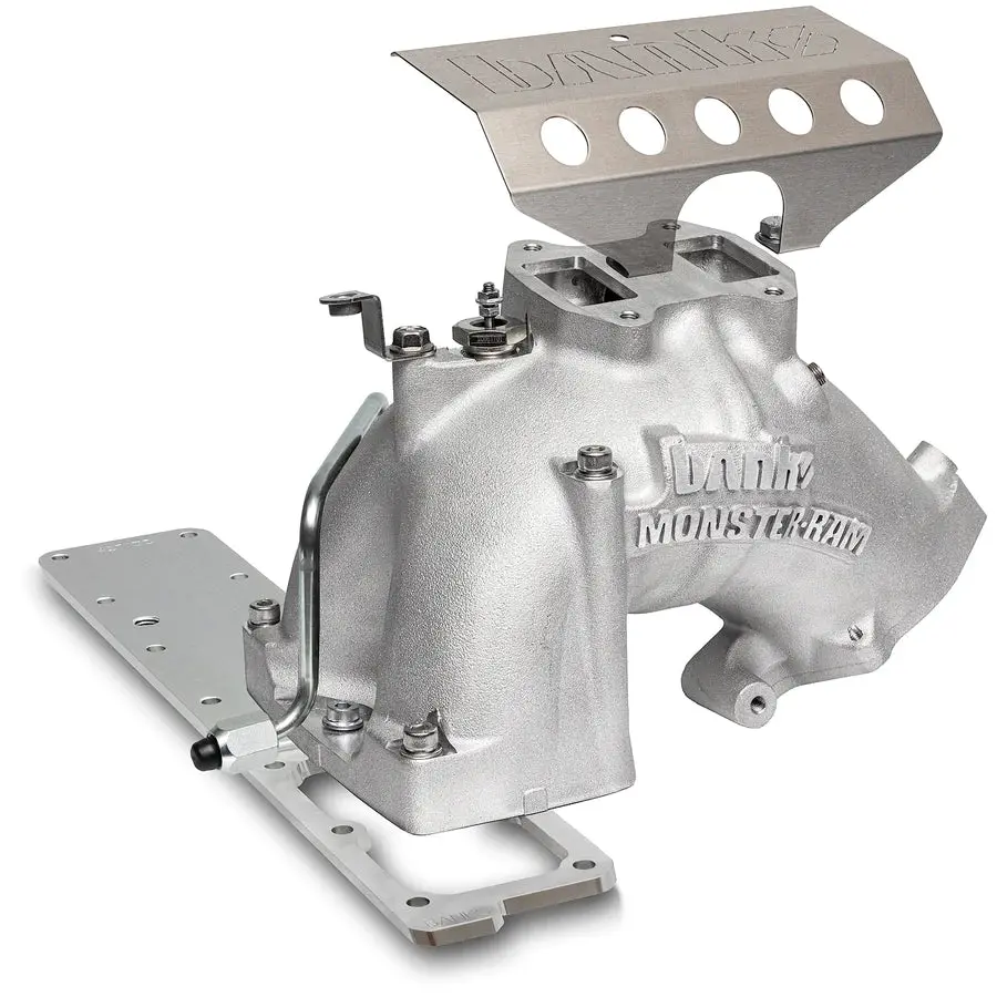 Banks Power | 2019-2024 Dodge Ram 6.7L Cummins Gen-2 Monster-Ram Intake Manifold System With Heater - Natural Finish 2