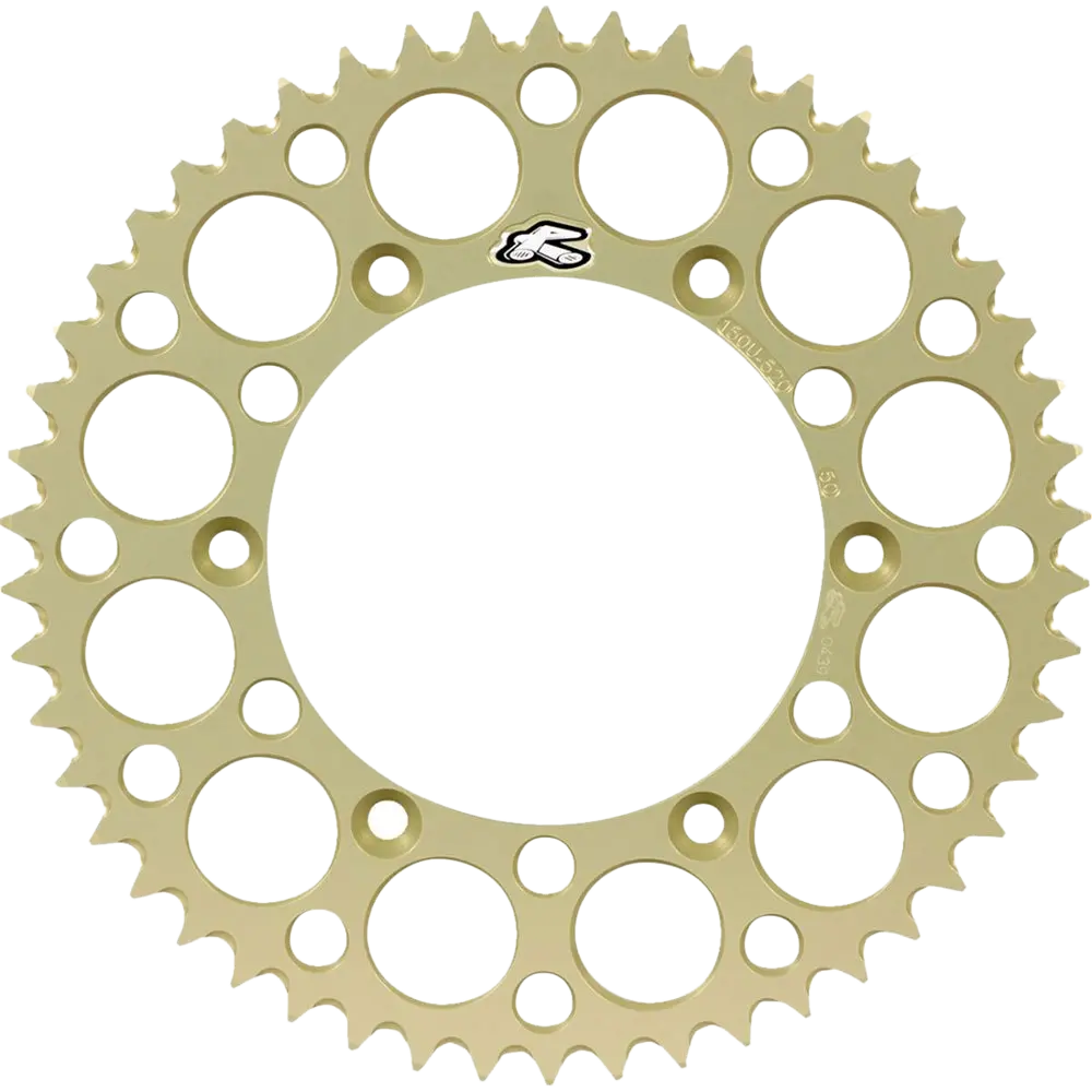 150U-520-50Gbha Renthal Ultralight 50 Tooth Rear Sprocket - Yamaha (Hard Anodised) 1