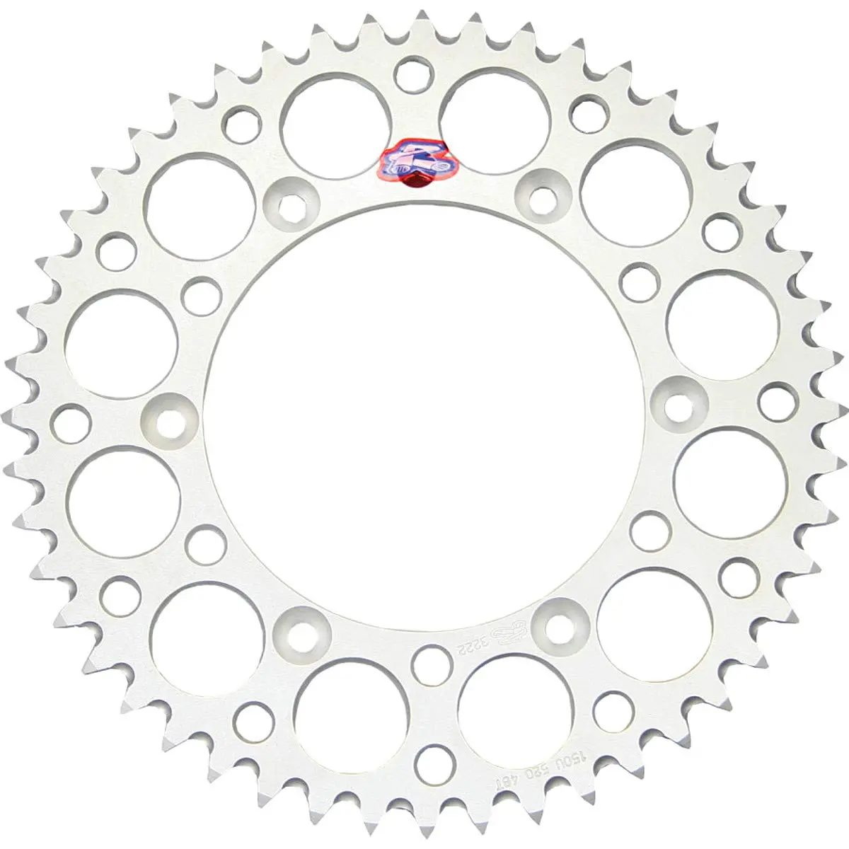 224U-520-51Gpsi Renthal Ultralight 51 Tooth Rear Sprocket - Ktm (Silver) 1