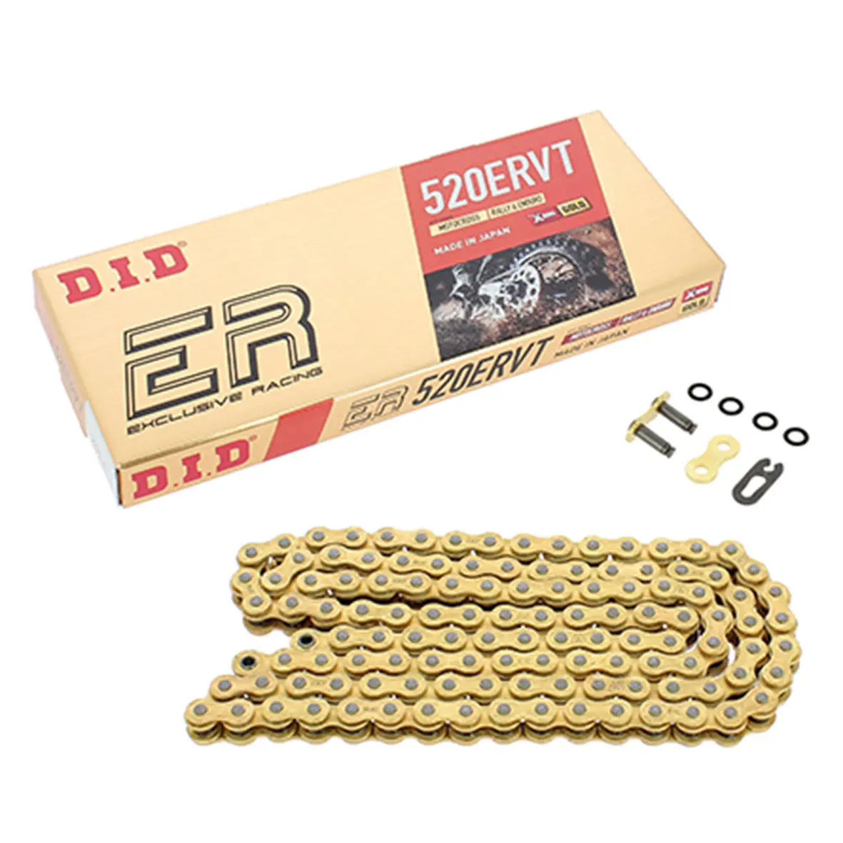 Did 520 Ervt 120 Link Exclusive Racing Chain (Gold) 1