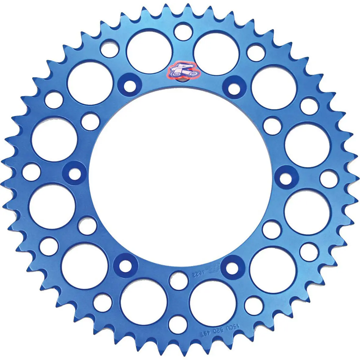 224U-520-50Gpbu Renthal Ultralight 50 Tooth Rear Sprocket - Ktm (Blue) 1