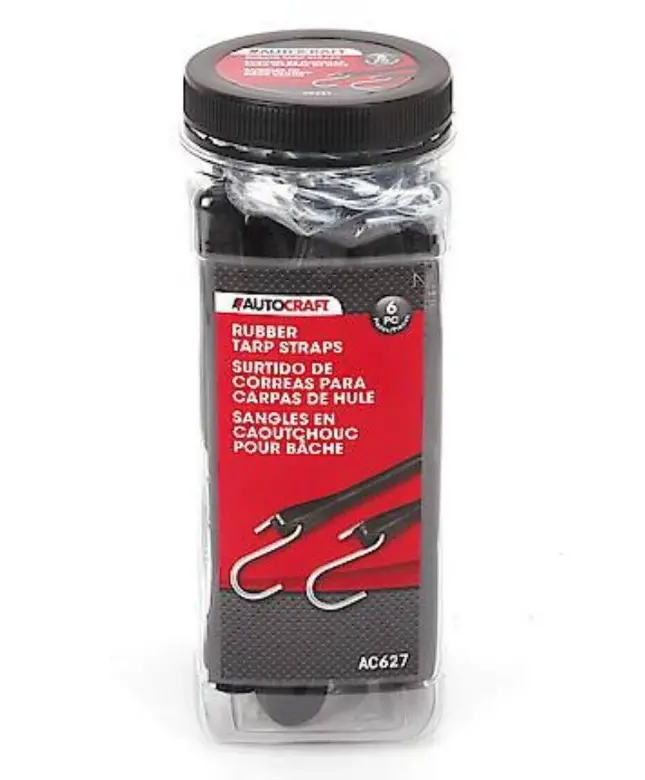 Rubber Tarp Straps 15" 1