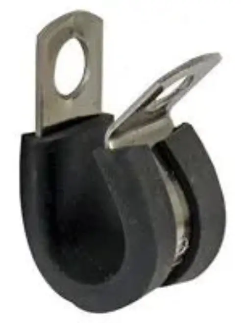 Rubber-Lined Stainless Steel P-Clip 8Mm 1