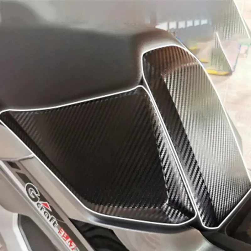 For Honda Adv 350 Adv350 2022 2023 Motorcycle 3D/6D Footrest Pad Windshield Decal Carbon Fiber Sticker Decorate Sticker Full Set 9