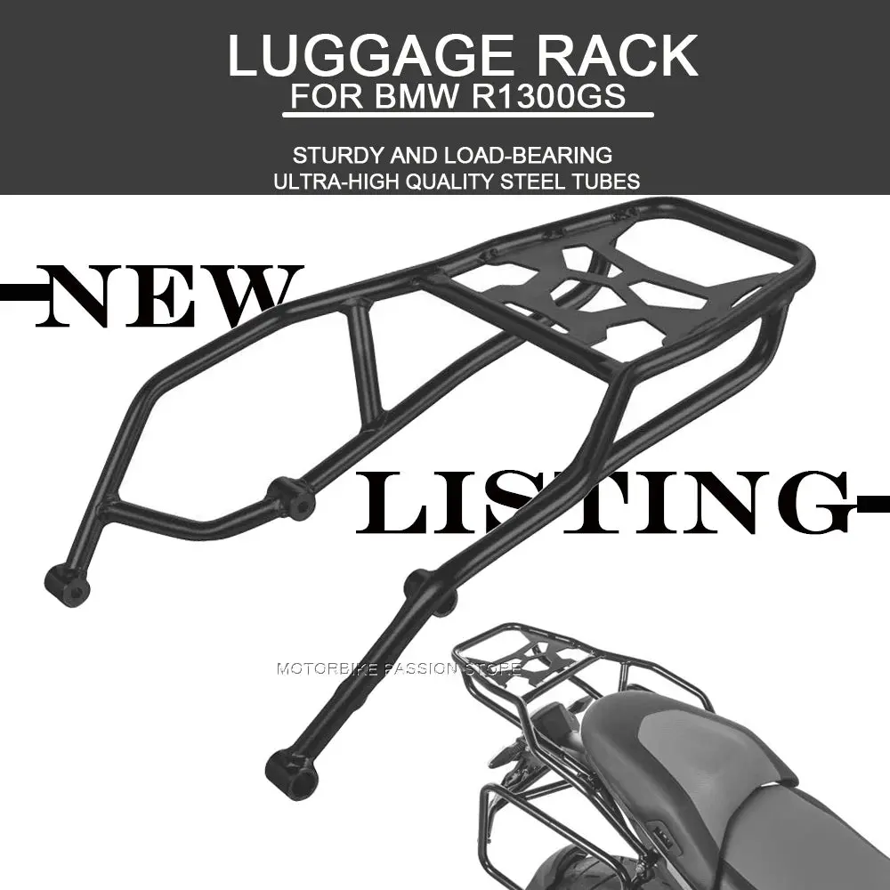 For Bmw R1300gs Motorcycle Rear Tail Rack Top Box Case Suitcase Carrier Rear Luggage Rack 1
