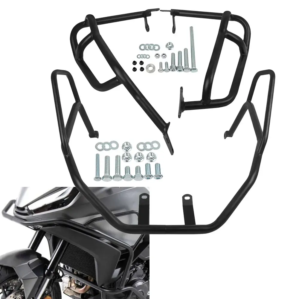 For Honda Nt1100 Nt 1100 Dct 2022 2023 Motorcycle Highway Crash Bars Upper&Lower Engine Tank Guard Bumper Stunt Cage Protector 1