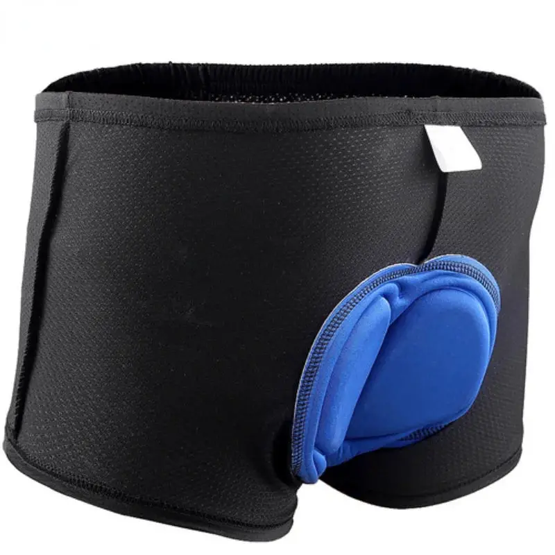 Unisex Black Bicycle Cycling Shorts Solid Cosplay Comfortable Underwear Sponge Gel 3D Padded Bike Cycling Shorts 5
