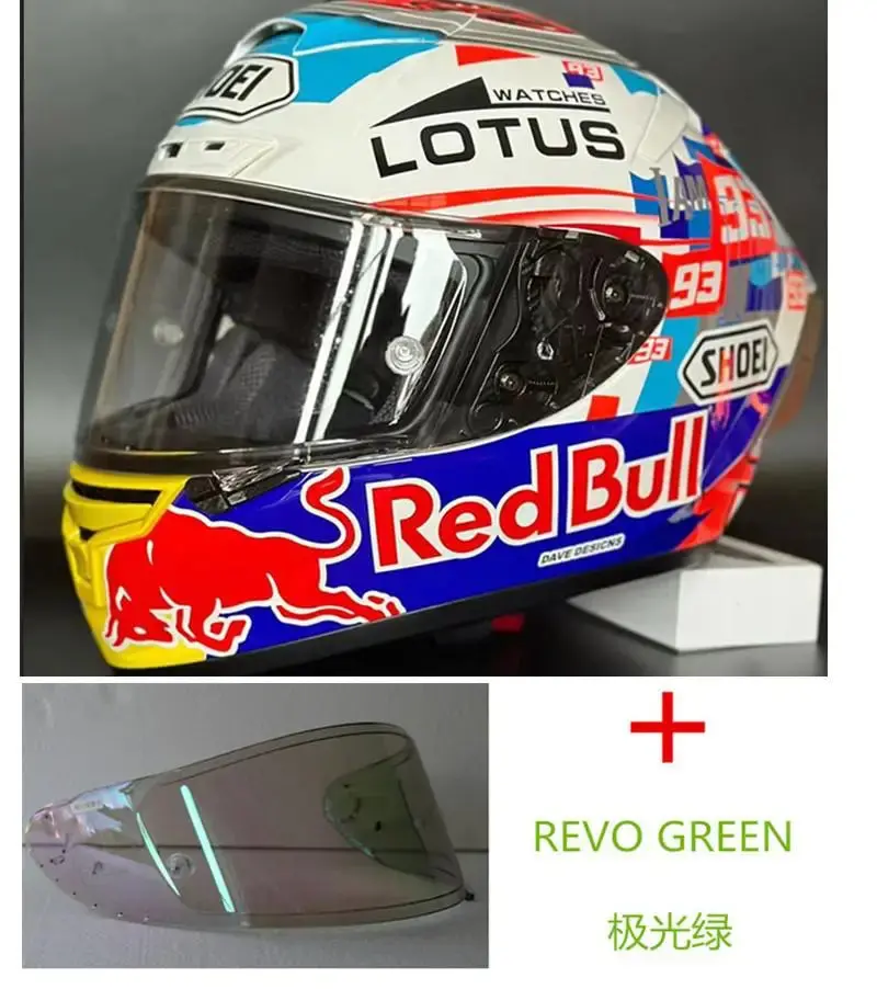 Premium Shoei X-14 full-face helmet for motorcycle racing and sport riding, featuring advanced aerodynamics, superior ventilation, and a bold red finish inspired by the X-Spirit III lineage. - Image 16