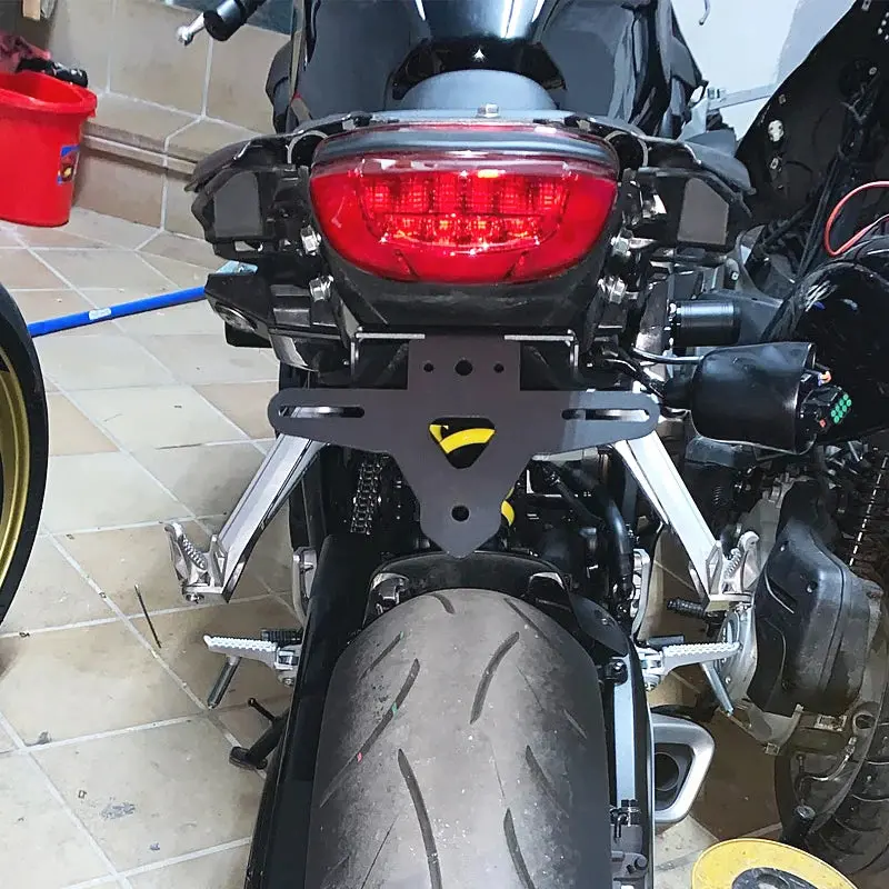 2023 New Cb 650R Motorcycle License Plate Holder Tail Light Bracket Tidy Fender Eliminator For Honda Cb650r Cbr650r 2019-2022 2
